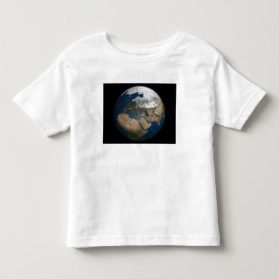 Een wereldwijd uitzicht over Europa en Scandinavi Kinder Shirts