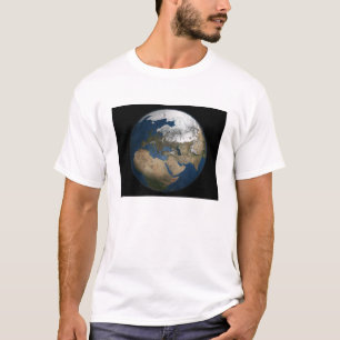 Een wereldwijd uitzicht over Europa en Scandinavië T-shirt