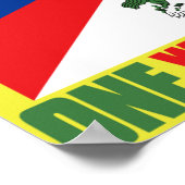 ÉÉN WERELDWIJDE DROOM VRIJE TIBET POSTER (Hoek)