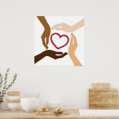 ÉÉN WERELDWIJDE VERLIES POSTER (Keuken)