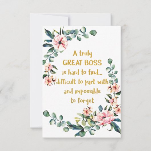 Een werkelijk geweldig cadeau voor waardering van (Voorkant)