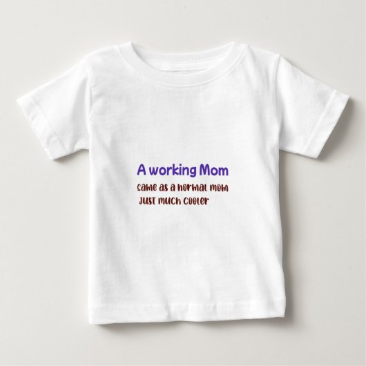 Een werkende moeder is net als een gewone moeder,  (Voorkant)