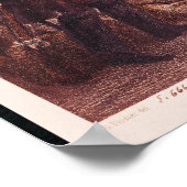 Een werknemer die zijn brood deelt met een student poster (Hoek)