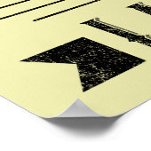 Een werknemer is een geweldige troef, een gelukkig poster (Hoek)