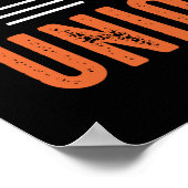 Een werknemer van de Unie heeft u een arbeidsdag b Poster (Hoek)