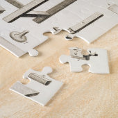 Een werkplaats en werktuigen voor papiermachines v legpuzzel (Zijkant)