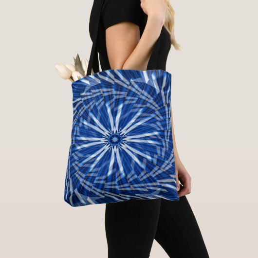 Een wervelende nachtster... tote bag (Dichtbij)