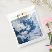 Een werveling in de wolken bedankzakje (Gezegeld)