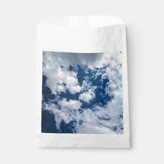 Een werveling in de wolken bedankzakje (Voorkant)