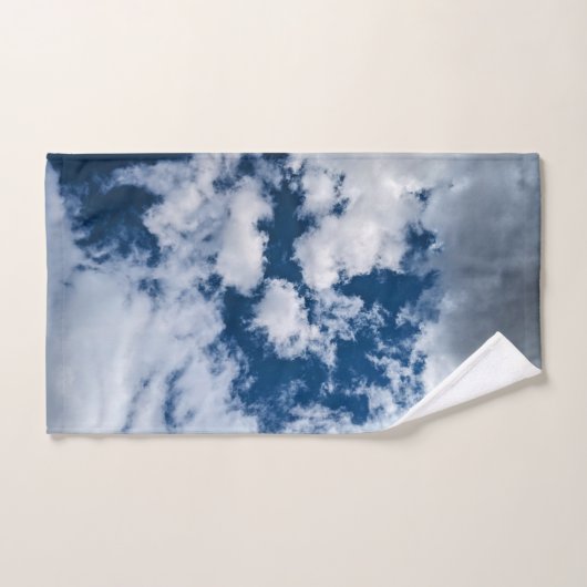 Een werveling ,in de wolken handdoek (Handdoek)