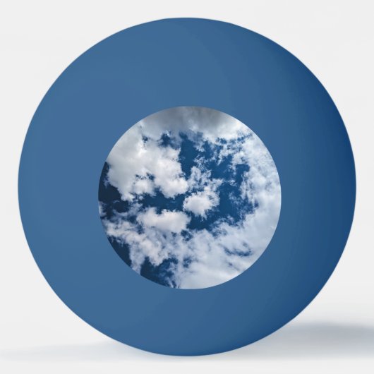 Een werveling in de wolken pingpongbal (Voorkant)
