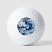 Een werveling van wolken golfballen (Voorkant)