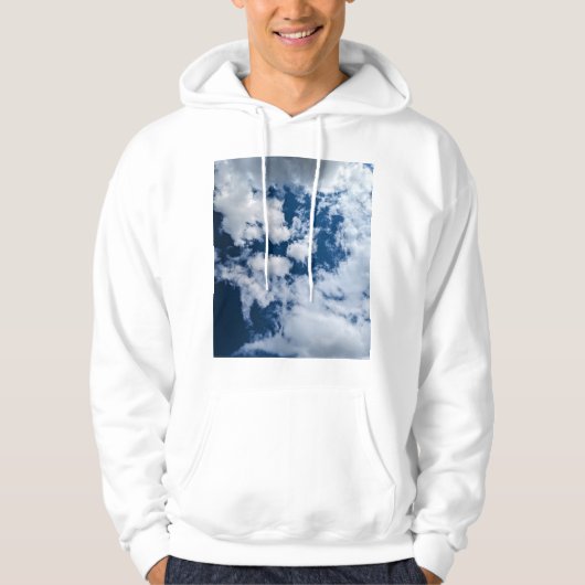 Een werveling van wolken hoodie (Voorkant)