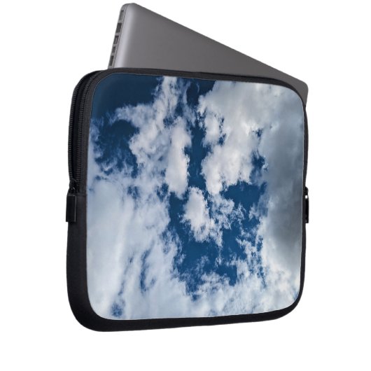 Een werveling van wolken laptop sleeve (Voorkant Rechts)