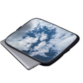 Een werveling van wolken laptop sleeve (Voorkant onderkant)