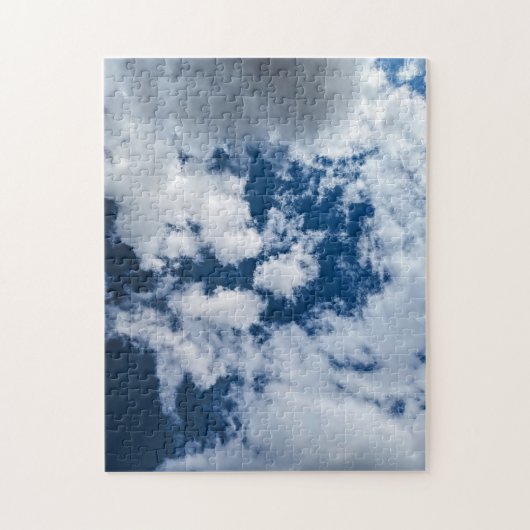Een werveling van wolken legpuzzel (Verticaal)