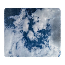 Een werveling van wolken snijplank