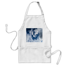 Een werveling van wolken standaard schort