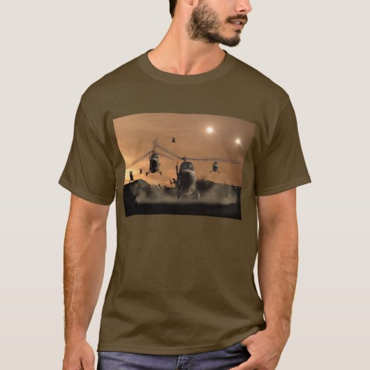Een wervelwind helikopter. t-shirt (Voorkant)