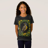 Een Westerne weide omgeven door Oregon-druif T-shirt (Voorkant volledig)