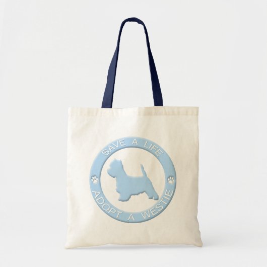 Een Westie-tas aannemen Tote Bag (Voorkant)