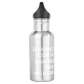 EEN WETENSCHAPPELIJKE NERD WATERFLES  (Links)