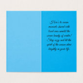 Een Whimische Winterwonderland   Kaart (Binnenkant ongevouwen)