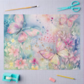 Een Whimsical Vlinder Serie Design 10 Tissuepapier (Craft)
