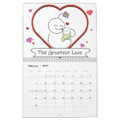 Een whimsical Year Agenda Kalender (Feb 2027)