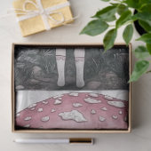 Een Whimsy Coquette Fairy Serie Ontwerp #11 Tissuepapier (Geschenk)