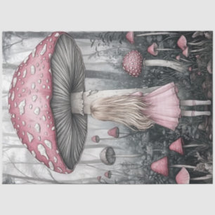 Een Whimsy Coquette Fairy Serie Ontwerp #11 Tissuepapier