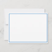 Een whimsy van Rozen van uw bureau een persoonlijk Notitiekaartje (Achterkant)