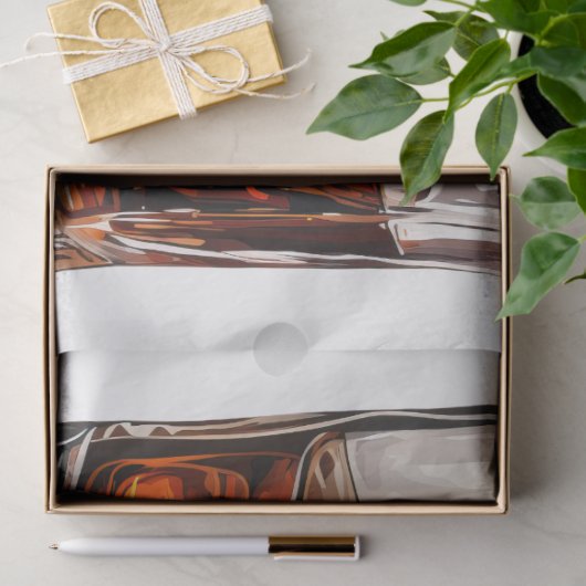 Een Whiskey Design Series 1 Tissuepapier (Geschenk)