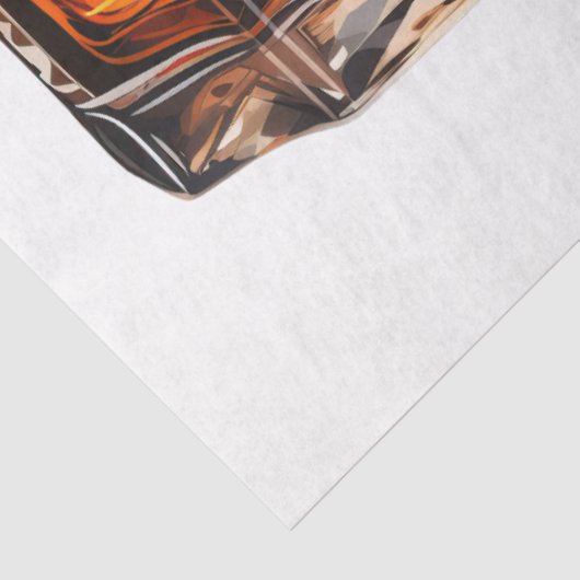 Een Whiskey Design Series 1 Tissuepapier (Detail)