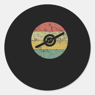 Een wiel elektrische skateboard Float eigenaar Ska Ronde Sticker