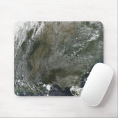 Een wielachtig patroon van hogedrukwolken muismat (Met muis)