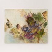 Een wijnstok van druiven door Franz Bischoff Legpuzzel (Horizontaal)