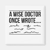 Een wijze dokter schreef ooit zwart magneet (Voorkant)