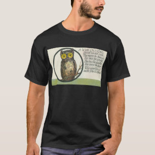 een wijze oude uil t-shirt