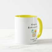 Een wijze vrouw zei ooit persoonlijk pensioen mok (Voorkant rechts)