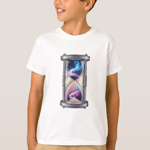 Een wijzerplaat gemaakt van planeten, t-shirt