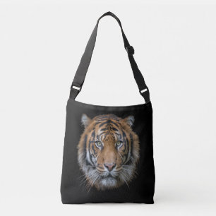 Een wild Bengalen tijgergezicht Crossbody Tas