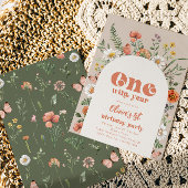 Een wild jaar verjaardag uitnodiging