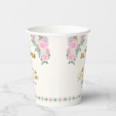 Een Wild One - First Birthday Paper Cups Papieren Bekers (Rechts)