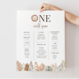 Eén Wild Year Lion Milestone Poster