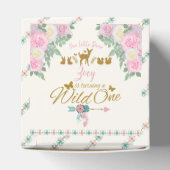 Een wilde 1 - Eerste verjaardag Bedankdoosjes (Bovenkant)