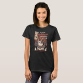 Een Wilde Baphomeow Verschijnt Schattig Baphomet P T-shirt (Voorkant volledig)