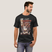 Een wilde Baphomeow verschijnt Schattige Baphomet T-shirt (Voorkant volledig)