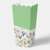 Een wilde een Baby shower popcorn Bedankdoosjes (Achterkant)