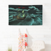 Een Wilde en Stormy Zee Banner (Insitu)